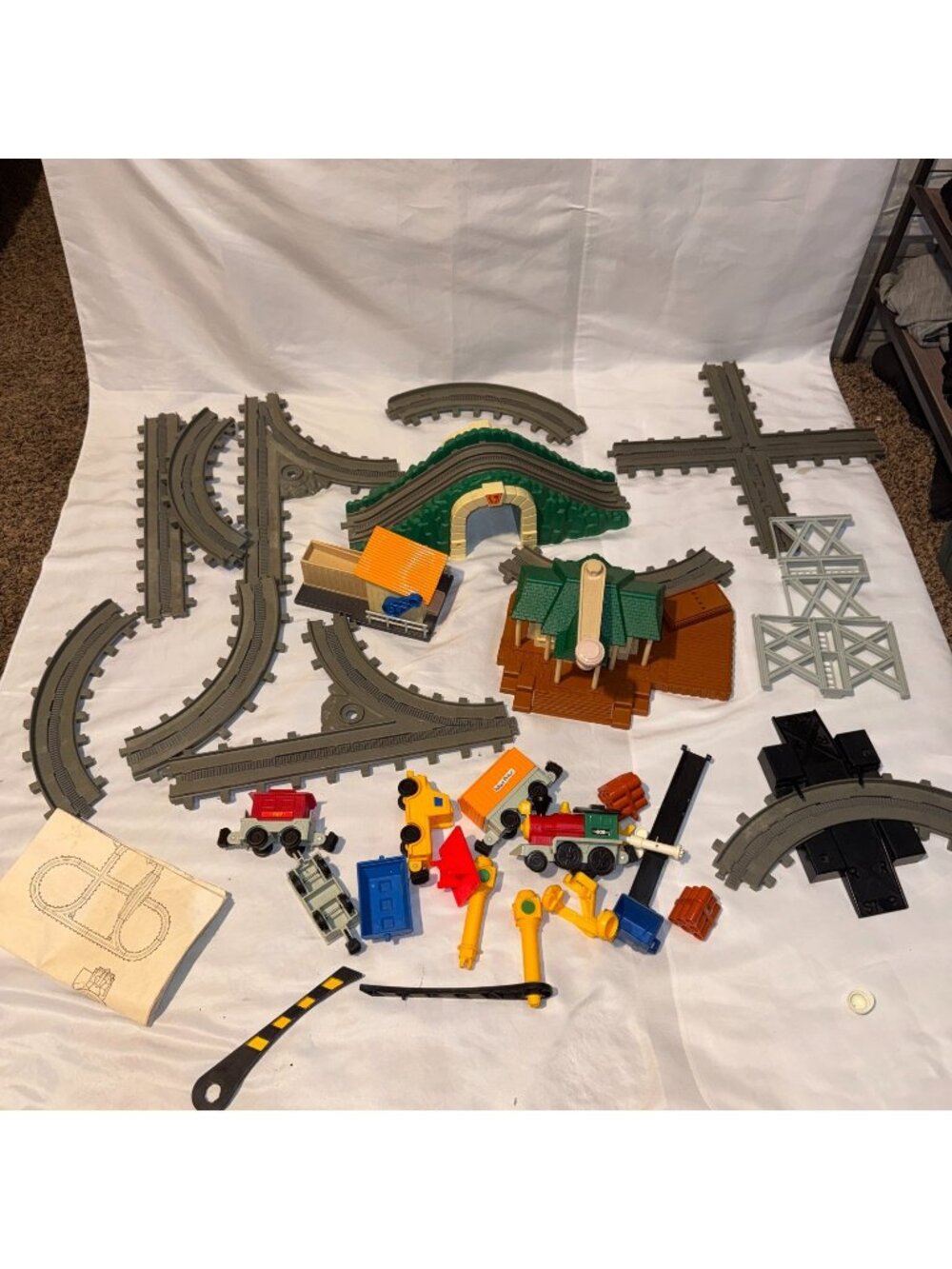 Vintage 1988 Fisher Price Magic Track Train Set